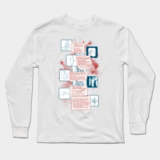 the archer letters Long Sleeve T-Shirt